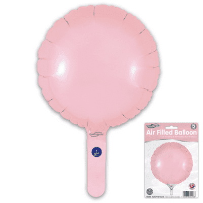 Matte Pink Mini Foil Balloon (9