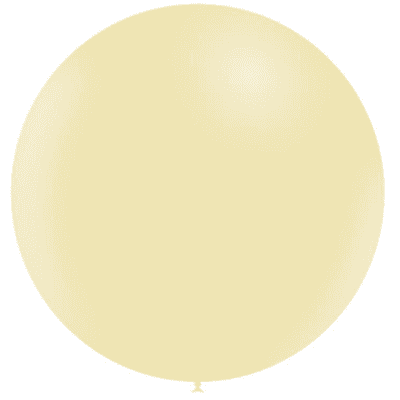Matte Yellow 18 inch Balloons - Decotex 18