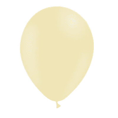 Matte Yellow 5 inch Balloons - Decotex 5