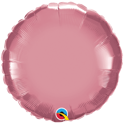 Mauve Chrome Foil Balloon (18