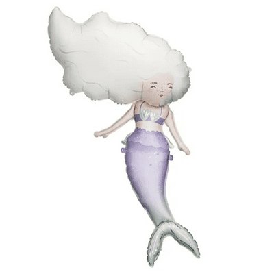 Mermaid Large Foil Balloon 1pc (PartyDeco 28
