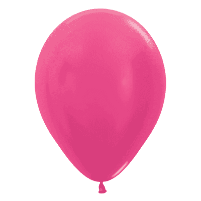 Metallic Fuchsia 12 inch Balloons - Sempertex 12
