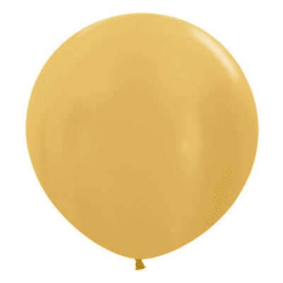 Metallic Gold 24 inch Balloons - Sempertex 24