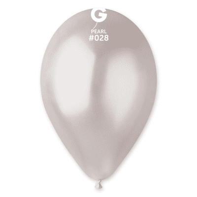 Metallic Pearl 13 inch Balloons - Gemar 13