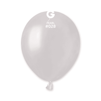 Metallic Pearl 5 inch Balloons - Gemar 5