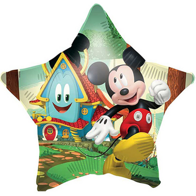 Mickey Mouse Rock the House Star Foil Balloon (Procos 18