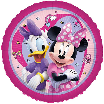 Minnie & Daisy Round Foil Balloon (Procos 18