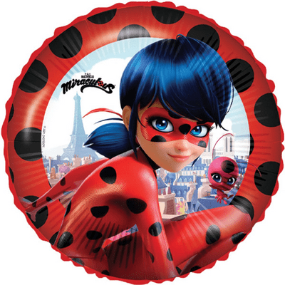 Miraculous Ladybug Round Foil Balloon (Procos 18