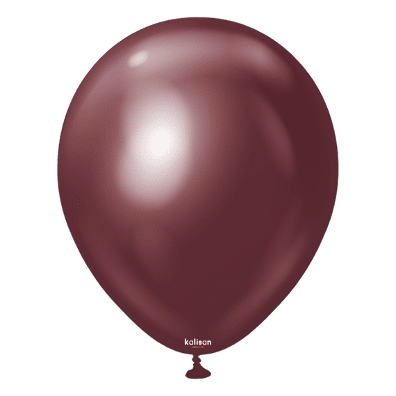 Mirror Burgundy 18 inch Balloons - 18