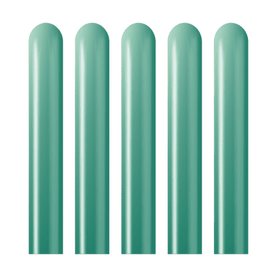 Mirror Green 260Q Balloons - Kalisan Modelling Balloons 50pcs