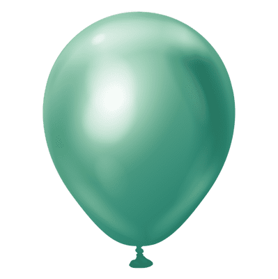 Mirror Green 5 inch Balloons - Kalisan 5
