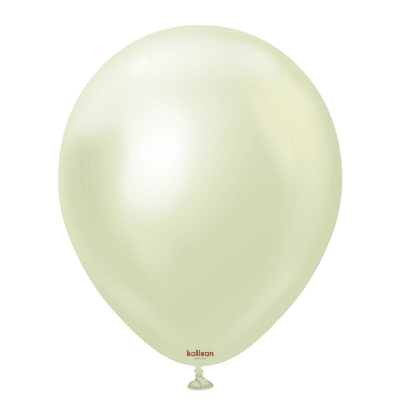 Mirror Green Gold 12 inch Balloons - Kalisan 12