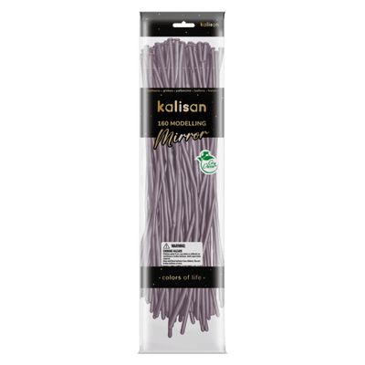 Mirror Pink Gold 160Q (Nozzle Up) - Kalisan Modelling Balloons 50pcs