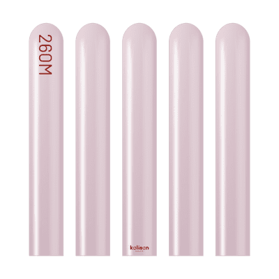 Mirror Pink Gold 260Q Balloons - Kalisan Modelling Balloons 50pcs