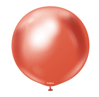 Mirror Red 24 inch Balloons - Kalisan 24