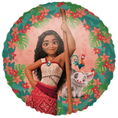 Moana 2 Round Foil Balloon (Procos 18