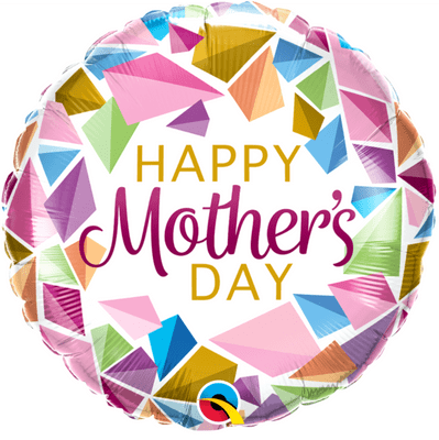 Mothers Day Colourful Gems Foil Balloon (18
