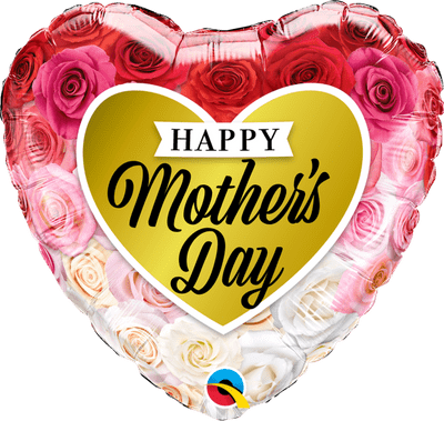Mothers Day Roses Foil Balloon (18