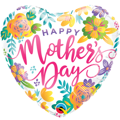 Mothers Day Spring Floral Foil Balloon (18