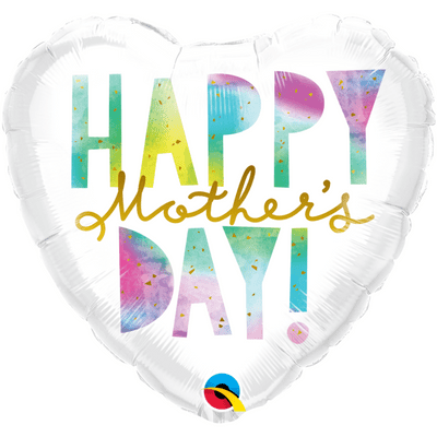 Mothers Day Watercolor Letters Foil Balloon (18