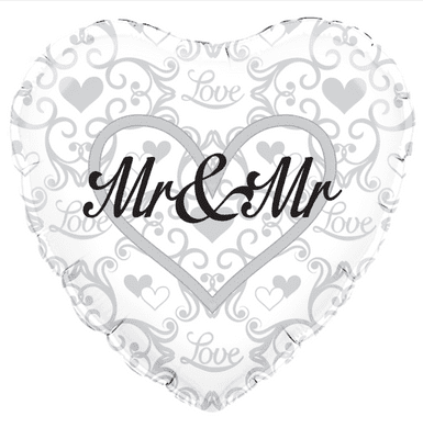 Mr & Mr Foil Balloon (18