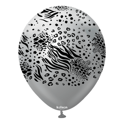 Mutant - Mirror Silver 12 inch Kalisan Balloons 25pcs