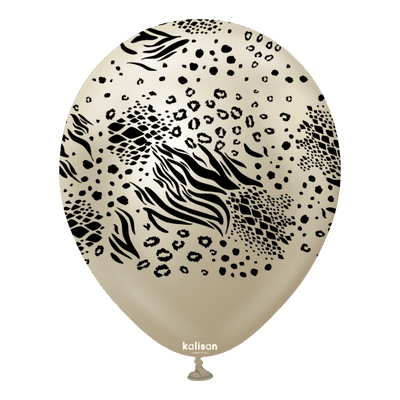 Mutant - Mirror White Gold 12 inch Kalisan Balloons 25pcs