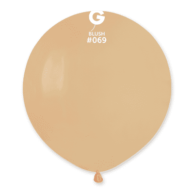 Natural Blush 19 inch Balloons - Gemar 19