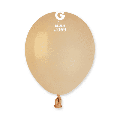 Natural Blush 5 inch Balloons - Gemar 5