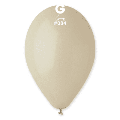 Natural Latte 13 inch Balloons - Gemar 13