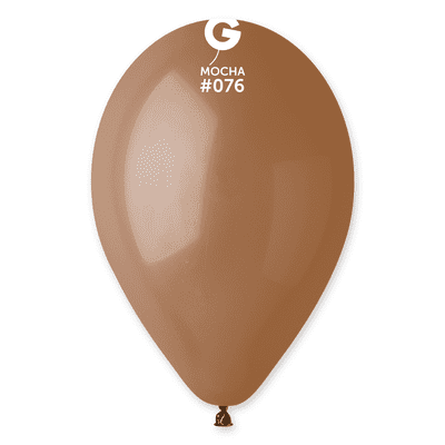 Natural Mocha 13 inch Balloons - Gemar 13
