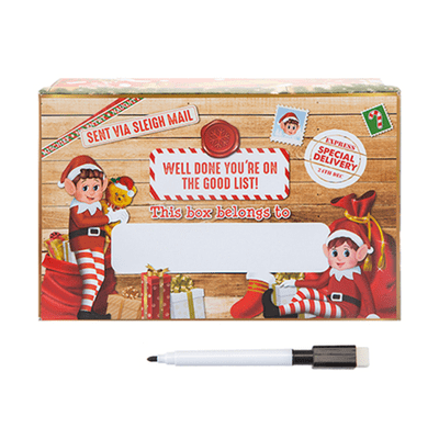 Naughty Elf Christmas Eve Box (Small) 1pc