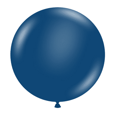 Navy 17 inch Balloons - Tuftex 17