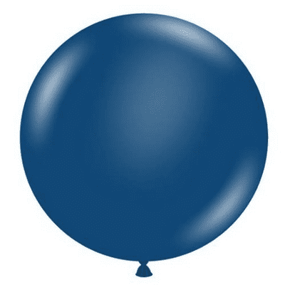 Navy 24 inch Balloons - Tuftex 24