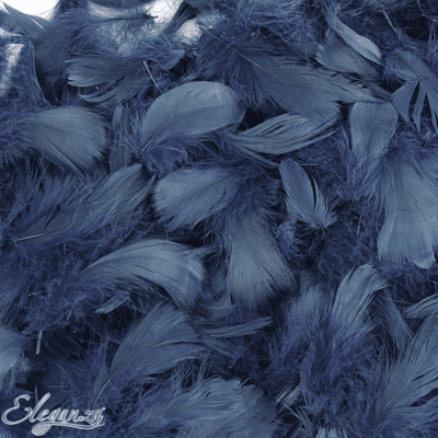 Navy Blue Feathers for Balloons - Eleganza 50g Bag 1PK