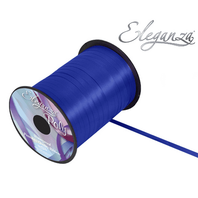 Navy Blue Ribbon for Balloons (Eleganza 500 yards x 5mm) 1pc