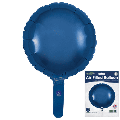 Navy Mini Foil Balloon (9