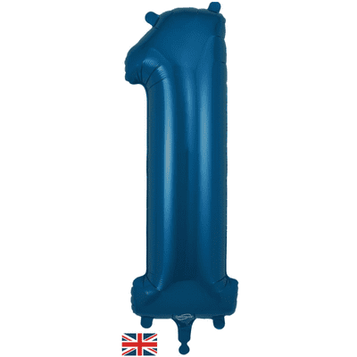 Palloncino Numero 5 Gigante 101 Cm OFFCUP - Verde, Foglio Alluminio, Per Compleanno E Anniversario, Con Cannuccia