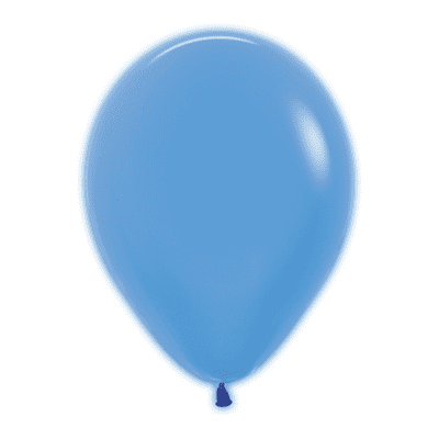 Neon Blue 5 inch Balloons - Sempertex 5