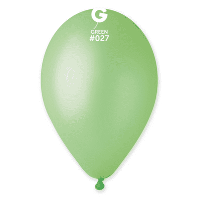 Neon Green 13 inch Balloons - Gemar 13