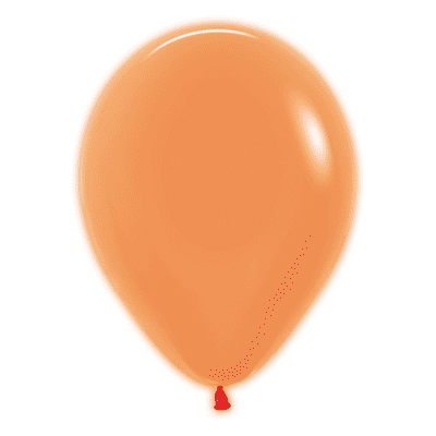 Neon Orange 5 inch Balloons - Sempertex 5