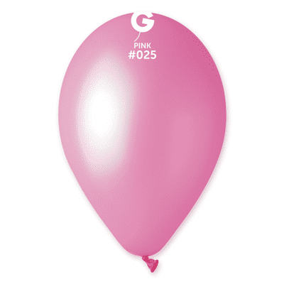 Neon Pink 13 inch Balloons - Gemar 13