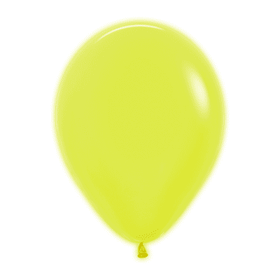 Neon Yellow 12 inch Balloons - Sempertex 12