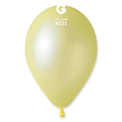 Neon Yellow 13 inch Balloons - Gemar 13