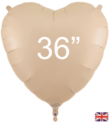 Nude Heart Foil Balloon (36