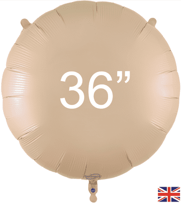 Nude Round Foil Balloon (36