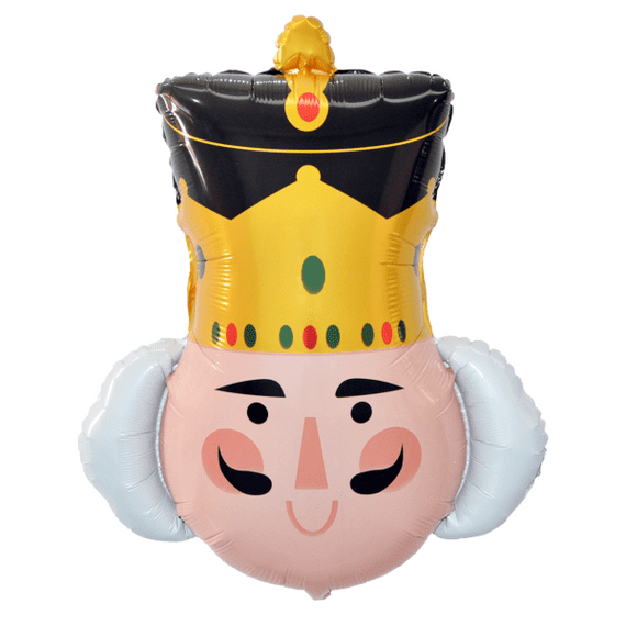 Large Foil Christmas Balloons | Nutcracker  | Free Delivery