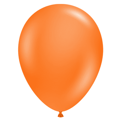Orange 11 inch Balloons - 11
