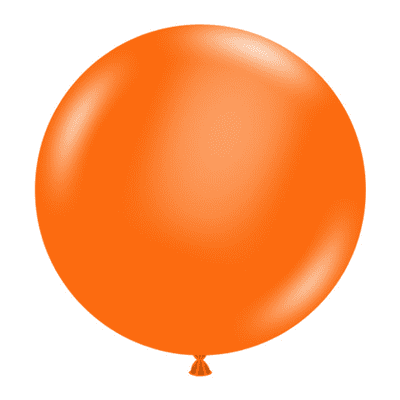 Orange 17 inch Balloons - Tuftex 17