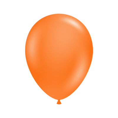 Orange 5 inch Balloons - 5